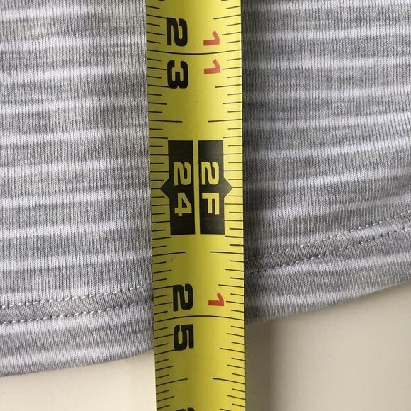 Lucy Tech Women’s Racerback Tank Striped Great White Size Medium - Picture 8 of 11